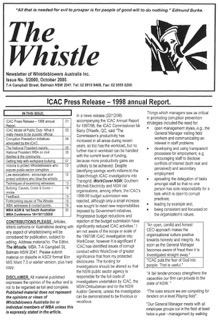 October 2000 — published cover