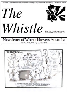 January 2003 — published cover